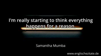 Englisches Zitat von Samantha Mumba als Bild