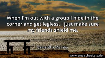 Englisches Zitat von Samantha Mumba als Bild