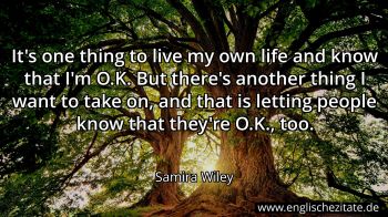 Englisches Zitat von Samira Wiley als Bild