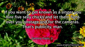 Englisches Zitat von Sammy Davis, Jr. als Bild
