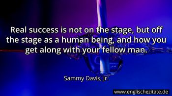 Englisches Zitat von Sammy Davis, Jr. als Bild