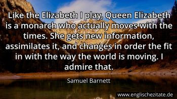 Englisches Zitat von Samuel Barnett als Bild