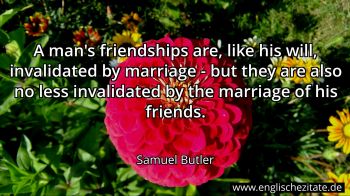 Englisches Zitat von Samuel Butler als Bild
