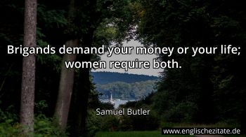 Englisches Zitat von Samuel Butler als Bild