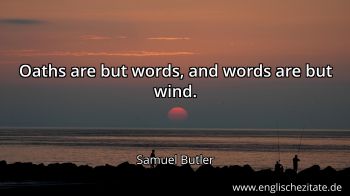 Englisches Zitat von Samuel Butler als Bild