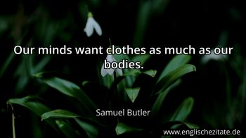 Englisches Zitat von Samuel Butler als Bild