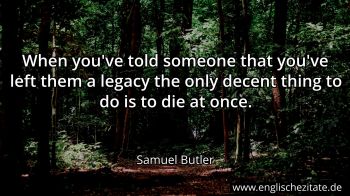 Englisches Zitat von Samuel Butler als Bild