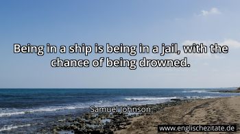 Englisches Zitat von Samuel Johnson als Bild