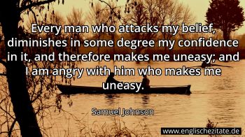 Englisches Zitat von Samuel Johnson als Bild
