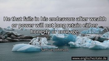Englisches Zitat von Samuel Johnson als Bild