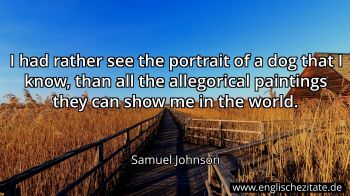 Englisches Zitat von Samuel Johnson als Bild