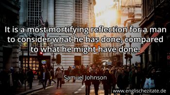 Englisches Zitat von Samuel Johnson als Bild