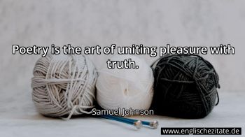 Englisches Zitat von Samuel Johnson als Bild