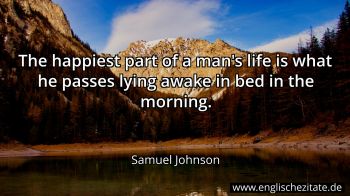 Englisches Zitat von Samuel Johnson als Bild