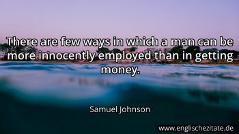 Englisches Zitat von Samuel Johnson als Bild