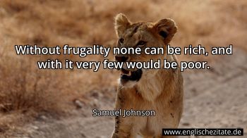 Englisches Zitat von Samuel Johnson als Bild