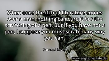 Englisches Zitat von Samuel Lover als Bild