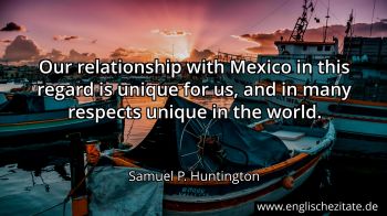 Englisches Zitat von Samuel P. Huntington als Bild