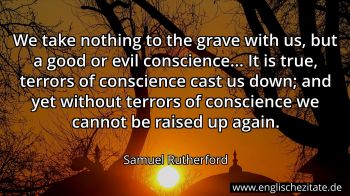 Englisches Zitat von Samuel Rutherford als Bild