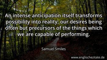 Englisches Zitat von Samuel Smiles als Bild
