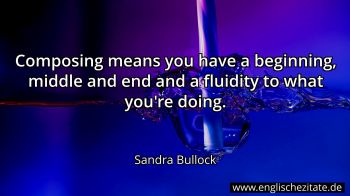 Englisches Zitat von Sandra Bullock als Bild