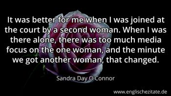 Englisches Zitat von Sandra Day O'Connor als Bild