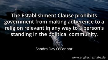 Englisches Zitat von Sandra Day O'Connor als Bild