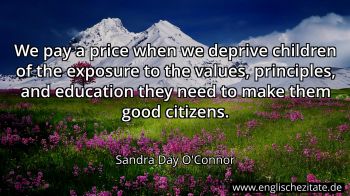 Englisches Zitat von Sandra Day O'Connor als Bild