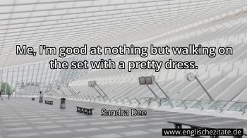 Englisches Zitat von Sandra Dee als Bild