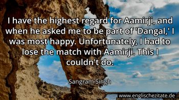 Englisches Zitat von Sangram Singh als Bild