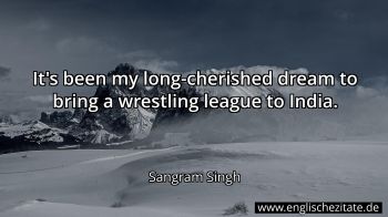 Englisches Zitat von Sangram Singh als Bild