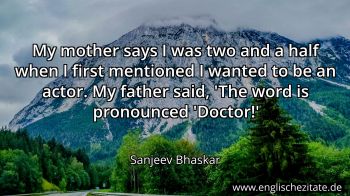 Englisches Zitat von Sanjeev Bhaskar als Bild