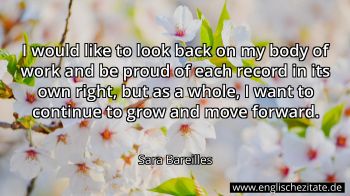 Englisches Zitat von Sara Bareilles als Bild