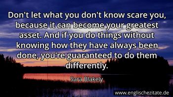 Englisches Zitat von Sara Blakely als Bild