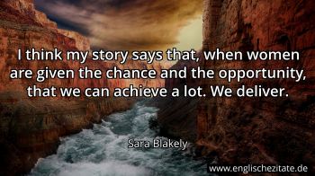 Englisches Zitat von Sara Blakely als Bild