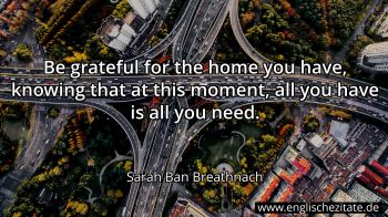 Englisches Zitat von Sarah Ban Breathnach als Bild