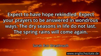 Englisches Zitat von Sarah Ban Breathnach als Bild