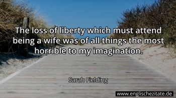 Englisches Zitat von Sarah Fielding als Bild