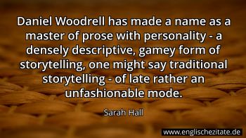 Englisches Zitat von Sarah Hall als Bild
