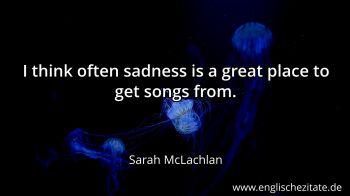 Englisches Zitat von Sarah McLachlan als Bild