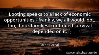 Englisches Zitat von Sarah Parcak als Bild