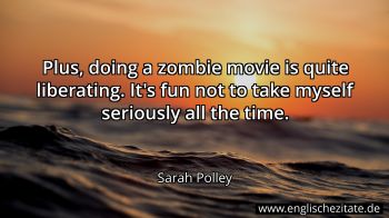 Englisches Zitat von Sarah Polley als Bild