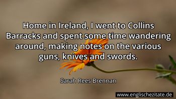 Englisches Zitat von Sarah Rees Brennan als Bild
