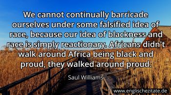 Englisches Zitat von Saul Williams als Bild