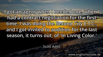 Englisches Zitat von Scott Adsit als Bild