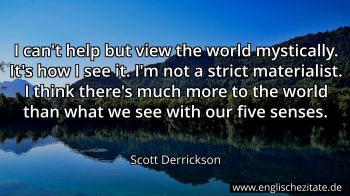 Englisches Zitat von Scott Derrickson als Bild