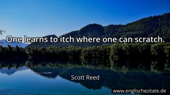 Englisches Zitat von Scott Reed als Bild