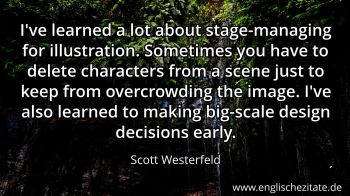 Englisches Zitat von Scott Westerfeld als Bild