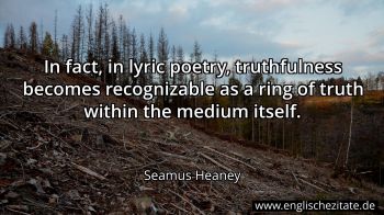 Englisches Zitat von Seamus Heaney als Bild