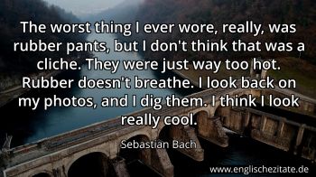 Englisches Zitat von Sebastian Bach als Bild